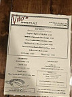 Vito's Marketplace menu