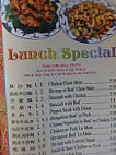 Great Wall menu