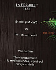 Canoa menu