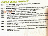 Pizza Yoyo menu