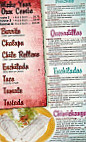 La Pachanga menu