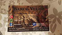 O Barco Velho menu