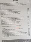 Le Rossignol menu