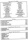 Beverly Depot menu