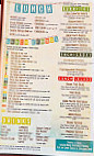 Andale Amigo menu