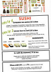 Sushiju menu