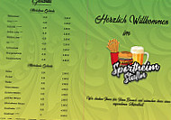 Sportheim Stulln menu