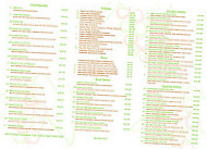 Peppercorn Thai Restaurant menu