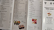 Tomo Sushi menu