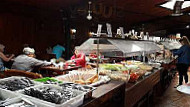 Buffet Los Nogales food