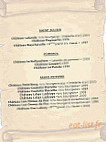 La Bergerie menu