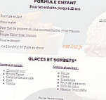 Les Turbulentes menu