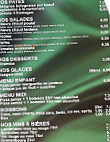 Pizza Napoli menu