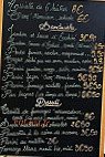 Pizzeria La Passagere menu