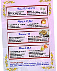 Restaurant Vietnam menu