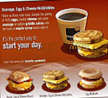 Mcdonald's menu