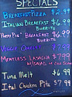 Gina Marie's Italian Eatery Deli menu