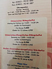 Restaurant Khan menu