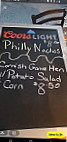 Buddy's Place menu