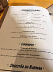 Mocotó Cachaçaria menu