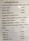 Chez Nath menu