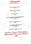 Thermenrestaurant menu