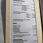 Cafe Caluori menu