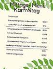 Landgasthaus Mittelteicher Bokelfenner Krug menu