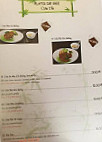 Osaka menu