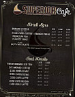 Superior Cafe menu