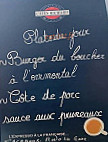 Resto La Gare menu