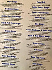 Rico's Cafe And Pizzeria menu