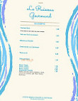 Le Ruisseau Gourmand menu