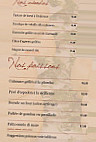 La Pomme De Pin menu