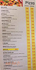 Allo Pizza menu