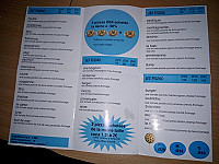 City Pizza menu