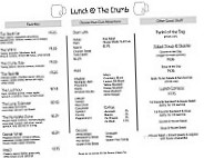 Cup Crumb menu