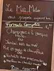 Le Méli-mélo menu