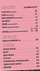 La Poutinerie menu