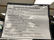 Harry's Market menu