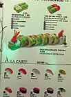 Sushi Ninja menu