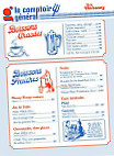 Le Comptoir General menu