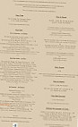 Le Pressoir menu