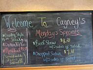 Cagney's Kitchen Lexington menu