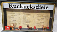 Waldgaststatte Kuckucksdiele menu