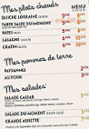 Pomme De Pain menu