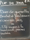 Auberge Du Pont De Dranse menu