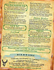 Buck Rub Pizza Pub menu