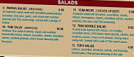 Chopstix Thai menu