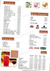 Bella Pizza menu